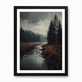 Dark Forest 2 Art Print