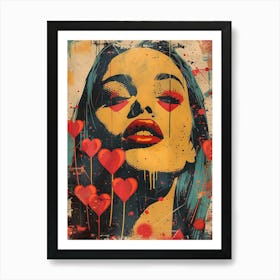 Just Love, Vibrant Pop Art Art Print