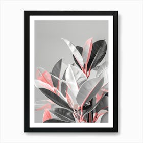 Abstract Plant 3 Art Print