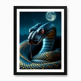 Wild Animal Creative Portrait 34 Art Print