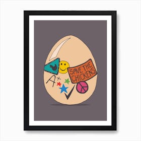 Good Egg Art Print