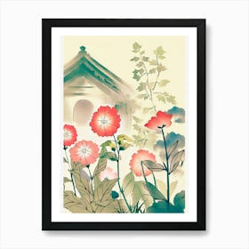 Flower Garden Art Print