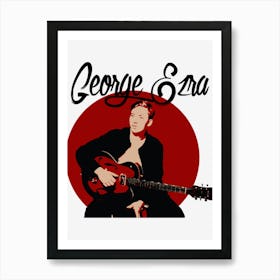 George Ezra Art Print