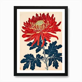 Chrysanthemum 15 Art Print