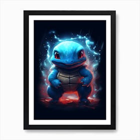 Pokemon Squirtle 1 Art Print