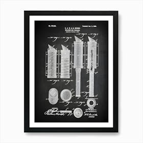 Billiard Cue Chalker Pool Table Decor Billiard Art Billiard Game Game Art Game Blueprint Game Decor Pool Table Patent Eg2311 Art Print