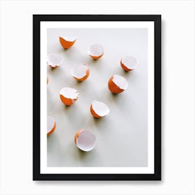 Broken Egg Shells 1 Art Print