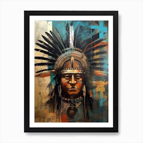 Navigating the Essence of Natives Art Print