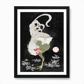 Japanese Rooster (18th Century), Itō Jakuchū Art Print