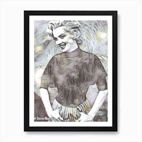 Marilyn Monroe 8 Art Print