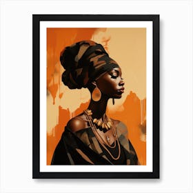 African Woman 51 Art Print