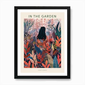 In The Garden Poster Monet S Garden France 8 Art Print