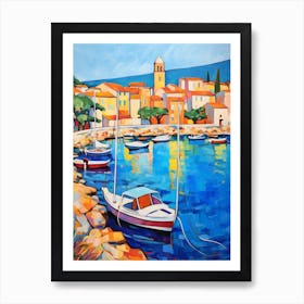 Saint Tropez France 2 Fauvist Painting Art Print