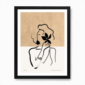 Portrait Of A Woman 25 Art Print