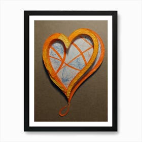 Valentine'S Day Heart 3 Art Print