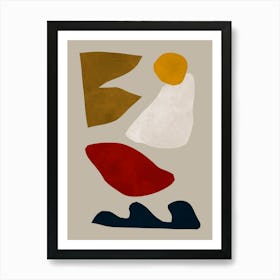 Modern expressionist 15 Art Print