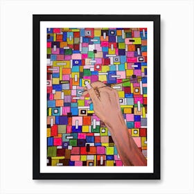 Square Spaces Art Print