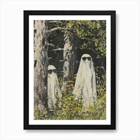 Ghosts In The Woods 9 Art Print