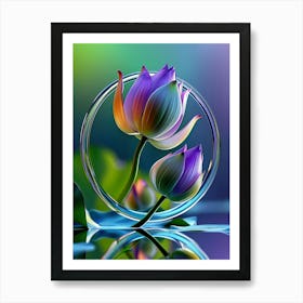 Lotus Flower 172 Art Print