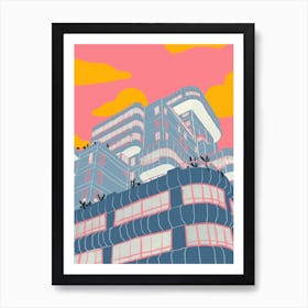 Olympia Building Art Print