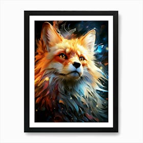 Fox animal Art Print