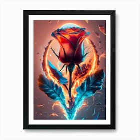 Rose Of Disney Art Print