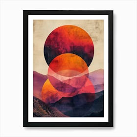 Sunset In The Mountains - abstract art, abstract painting  city wall art, colorful wall art, home decor, minimal art, modern wall art, wall art, wall decoration, wall print colourful wall art, decor wall art, digital art, digital art download, interior wall art, downloadable art, eclectic wall, fantasy wall art, home decoration, home decor wall, printable art, printable wall art, wall art prints, artistic expression, contemporary, modern art print, unique artwork, Art Print