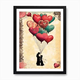 Valentine'S Day with Love Art Print