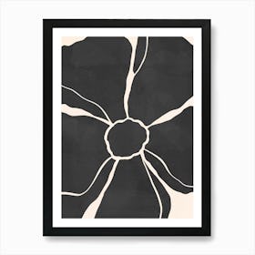 Abstract Floral No 1005 Art Print