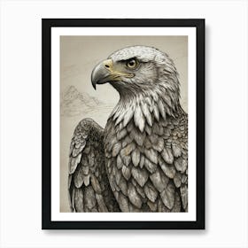 Bald Eagle 10 Art Print