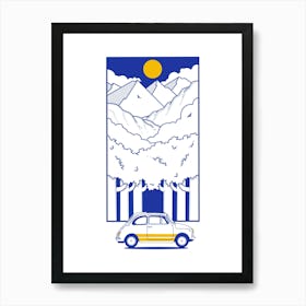 City Escape Art Print