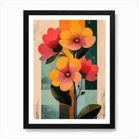 Flowers Canvas Print 1 Art Print