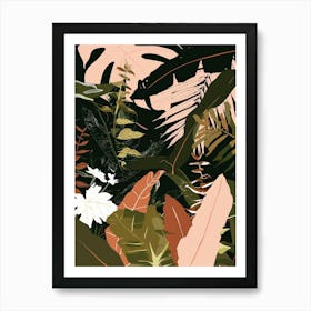 Tropical Jungle 18 Art Print