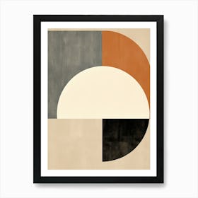 Monochrome Waidhofen An Der Thaya Geometric Noir Art Print