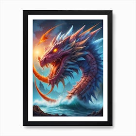 Dragon 6 Art Print