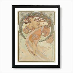 'The Dancer' 4 Art Print