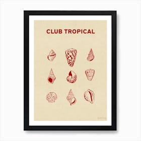 Club Tropical 2 Art Print