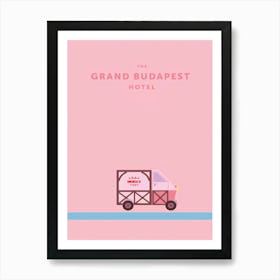 The Grand Budapest Hotel Film Art Print