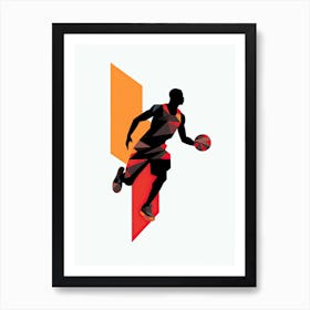 Basketball Player 3 Art Print