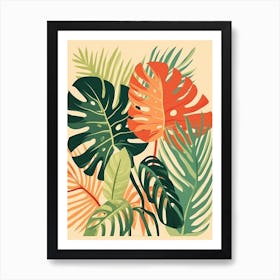 Tropical Leaves 6 Art Print