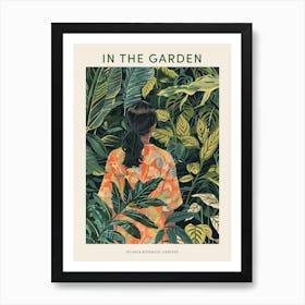 In The Garden Poster Atlanta Botanical Gardens 1 Art Print