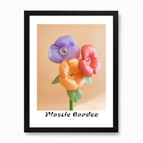 Dreamy Inflatable Flowers Poster Wild Pansy 2 Art Print