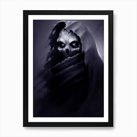 Skeleton Art Print