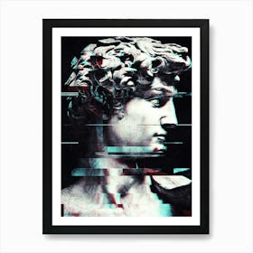 Abstract Fractions Of David Art Print