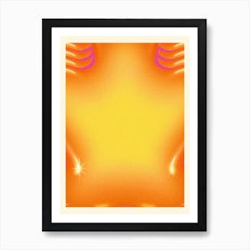 Yellow Jelly Fusion Art Print