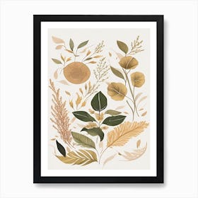 Autumn Leaves Art Print