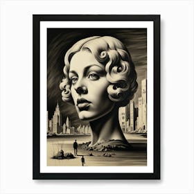 'The City' Art Print