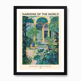 Giardini Botanici Villa Taranto Gardens, Italy Gardens Of The World Poster Art Print