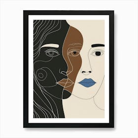 Portrait Of A Woman 468 Art Print