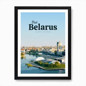 Belarus Country In Europe Art Print